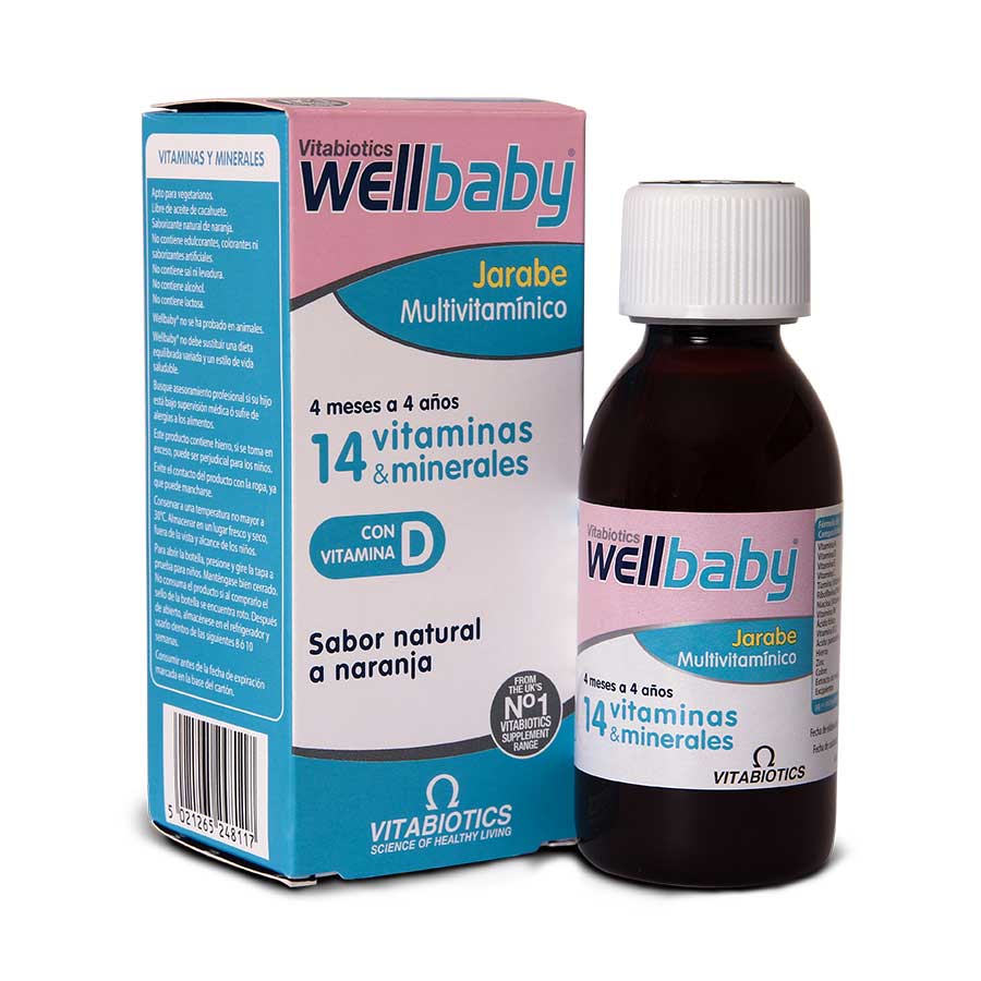 Wellbaby 66.66/3.5ug quifatex repr farma vitabiotics jarabe 462333