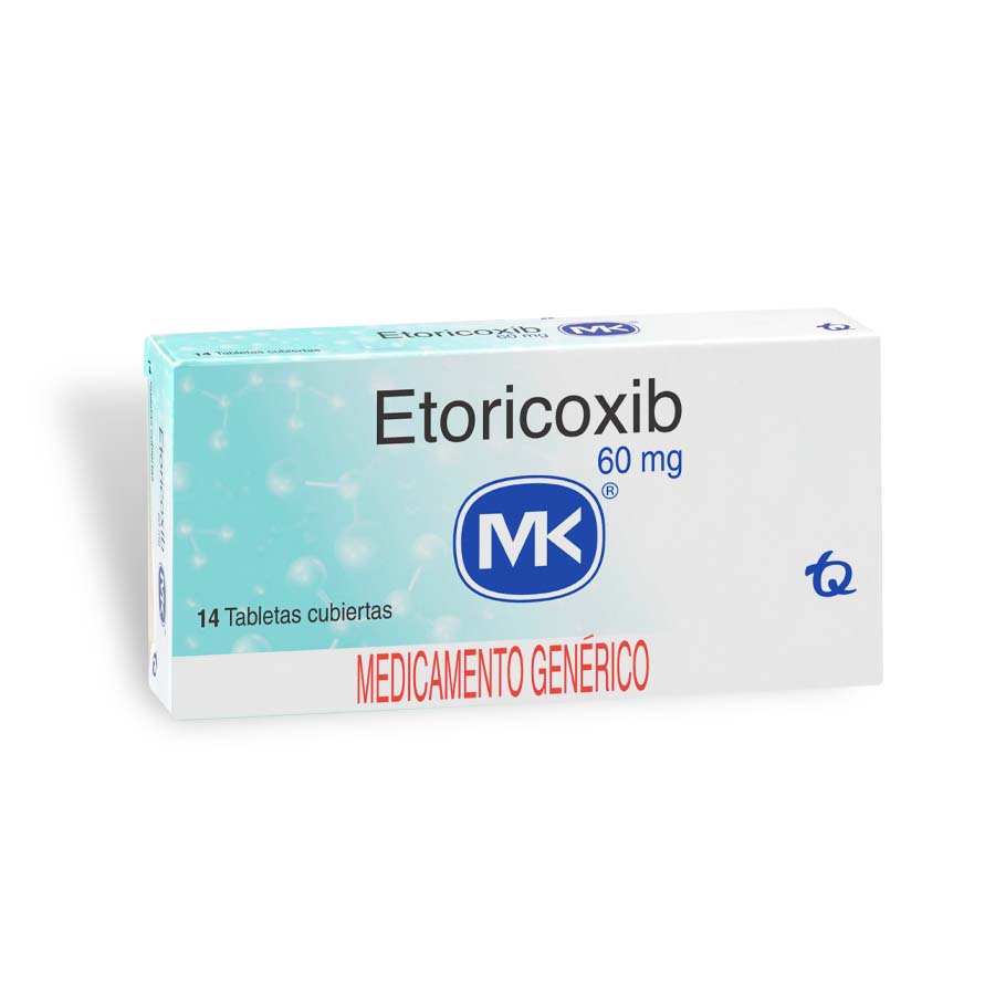 Etoricoxib 60mg tecnoquimicas - genericos tabletas cubiertas 462352