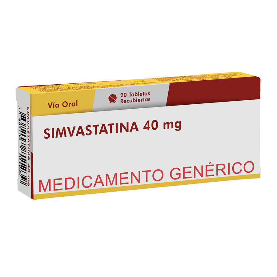 Simvastatina 40mg labovida tableta recubierta 462359