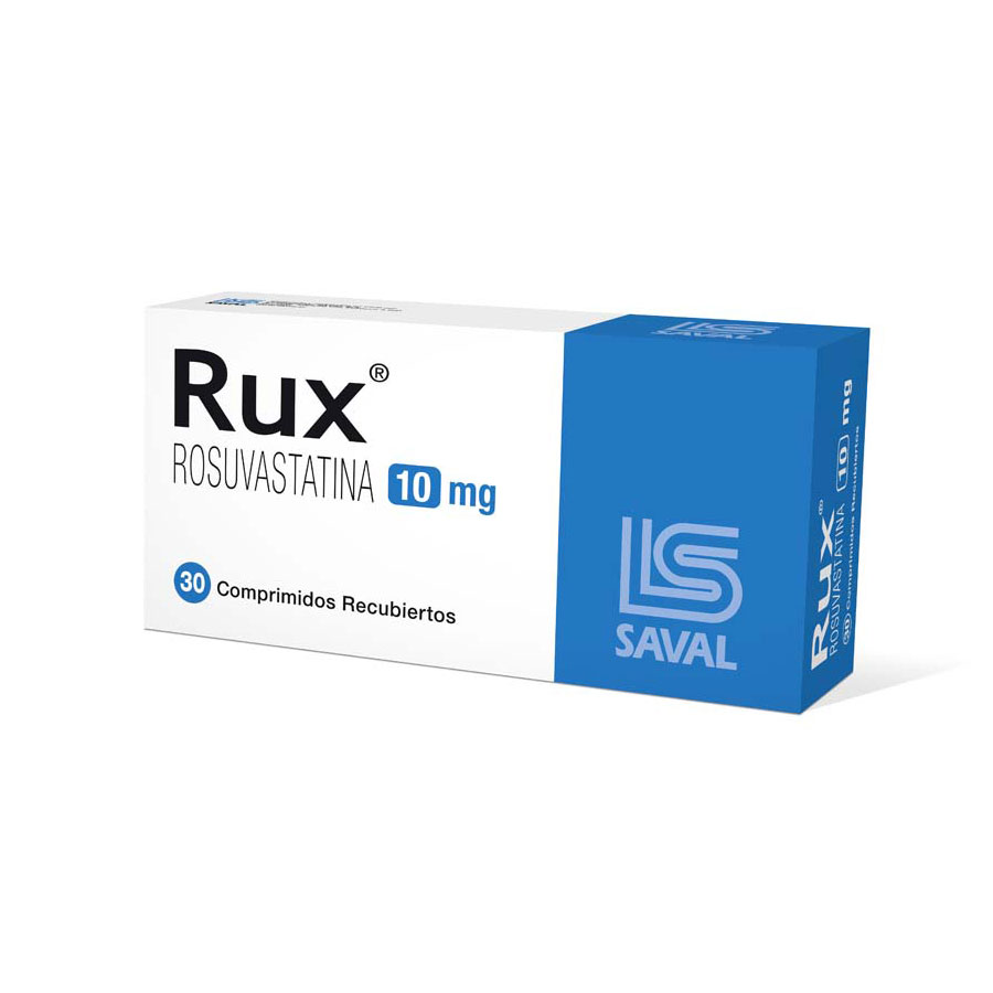 Rux 10mg ecuaquimica - saval comprimido recubierto 462375