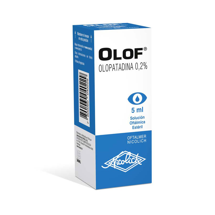 Olof 0.2% ecuaquimica - saval solución oftálmica 462377