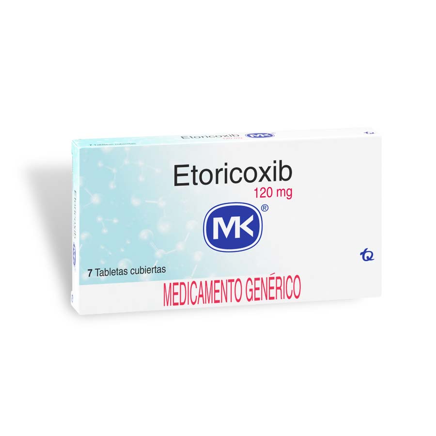 Etoricoxib 120mg tecnoquimicas - genericos tabletas cubiertas 462399