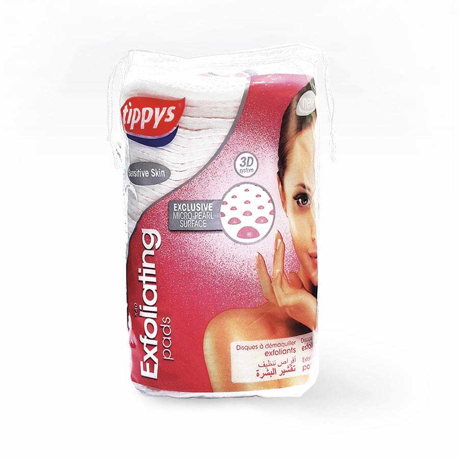 Desmaquillante tippys exfoliante pads 40 pads 462402