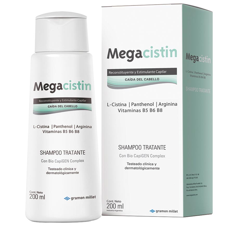 Shampoo megacistin caída del cabello 200 ml 462413