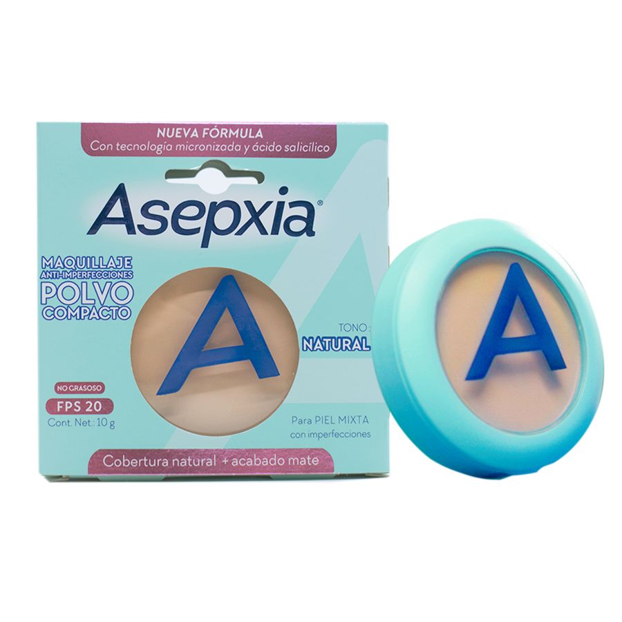 Polvo compacto asepxia bb anti-imperfecciones fps 15 10 g 462433