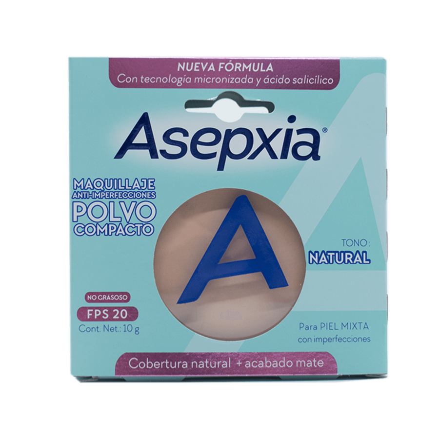 Polvo compacto asepxia bb anti-imperfecciones fps 15 10 g 462433