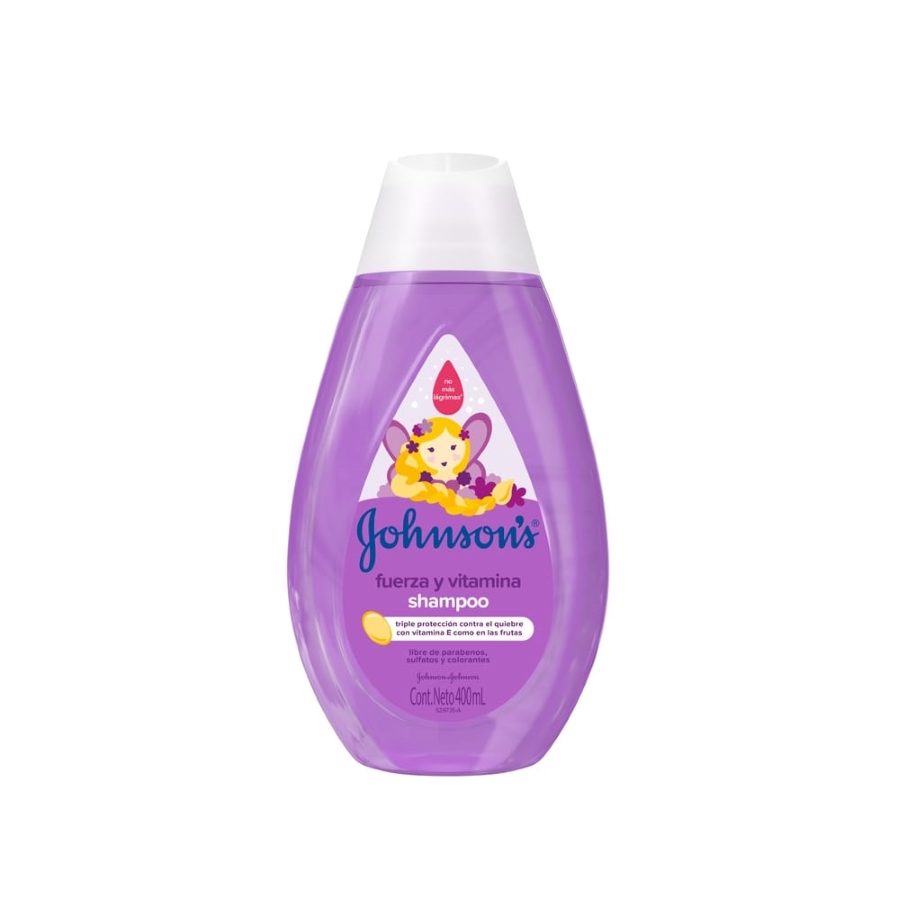 Shampoo johnson&johnson baby fuerza y vitamina 400 ml 462451