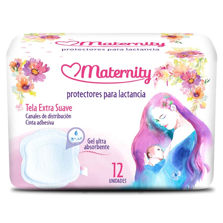 Protector de lactancia maternity estándar 12 unidades 462500