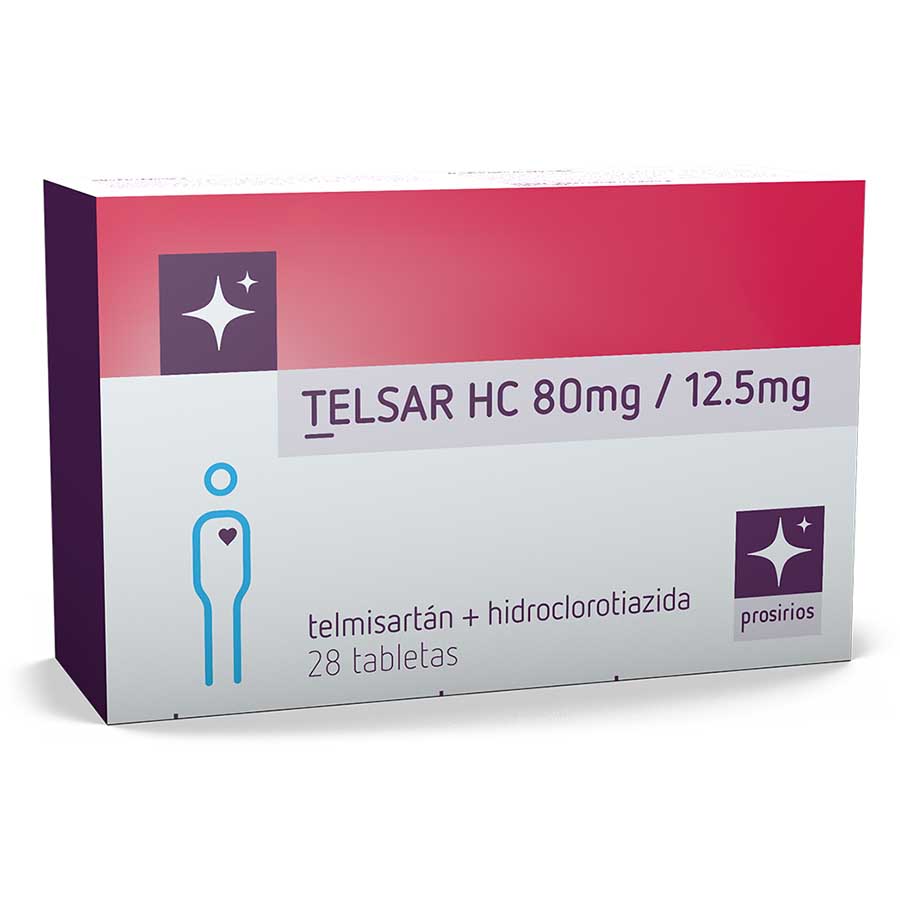 Telsar 80/12.5mg garcos - prosirios tableta 462504