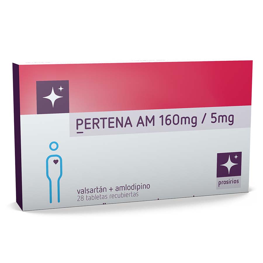 Pertena 160/5mg garcos - prosirios tableta recubierta 462525