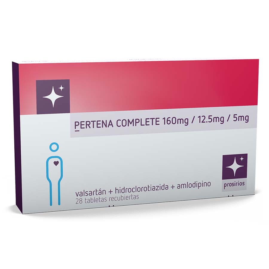 Pertena 160/12.5/5mg garcos - prosirios tableta complete 462526