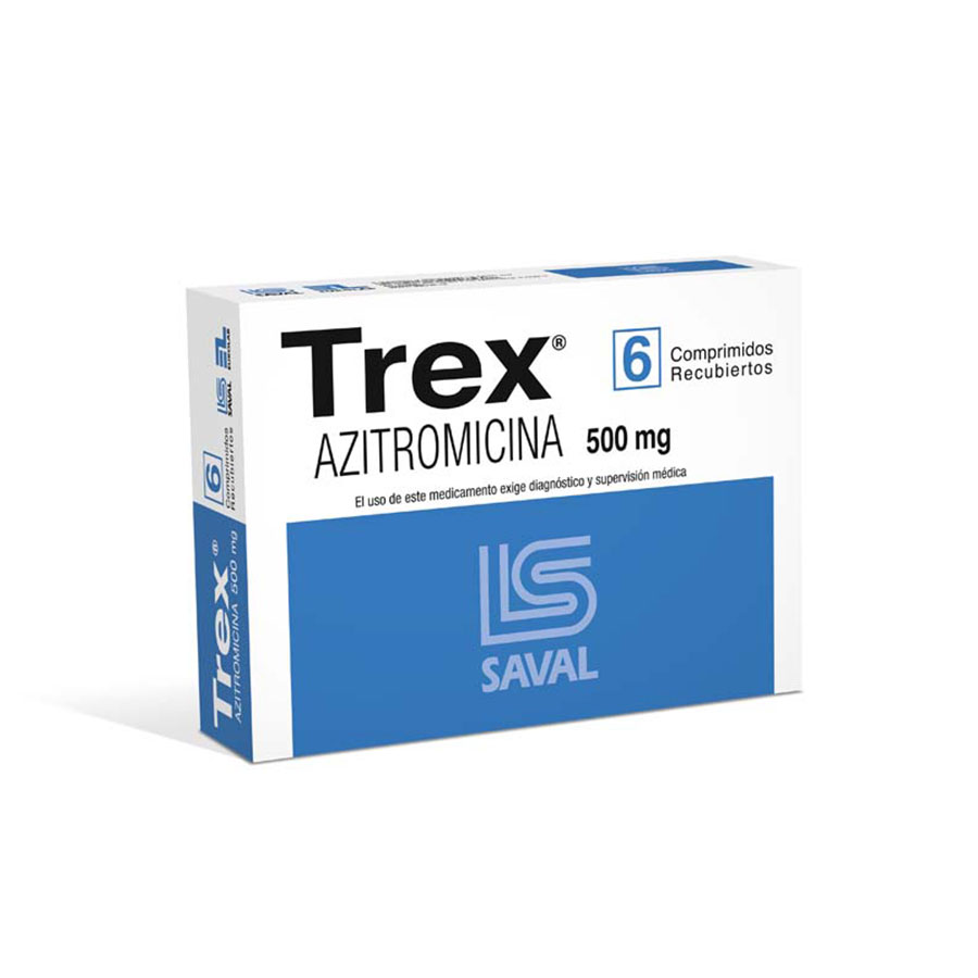 Trex 500mg ecuaquimica - saval comprimido recubierto 462556