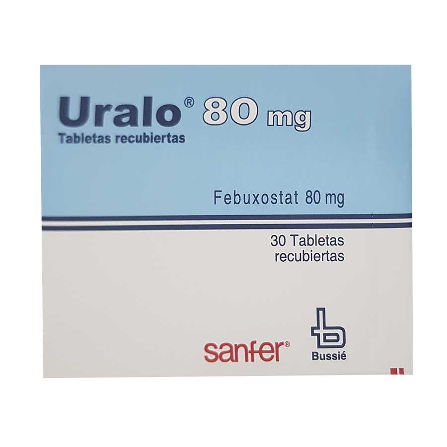 Uralo 80mg leterago - sanfer tableta recubierta 462591