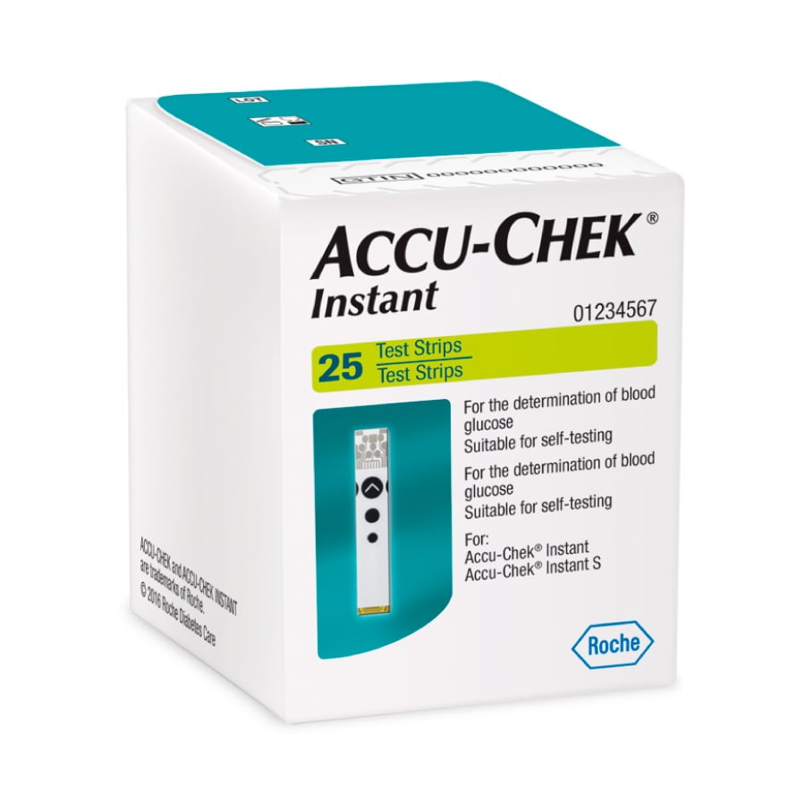 Tira de prueba accu-chek 25 unidades 462637