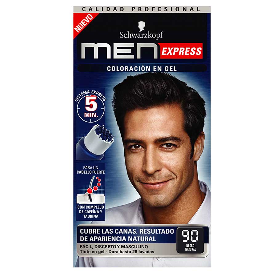 Tinte men express gel 60 castaño mediano natural  40 ml 462649