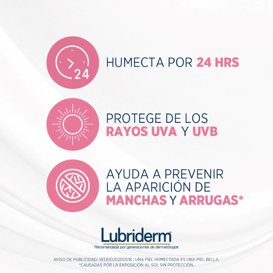 Crema lubriderm etapa prevención fps 30 750 ml 462670