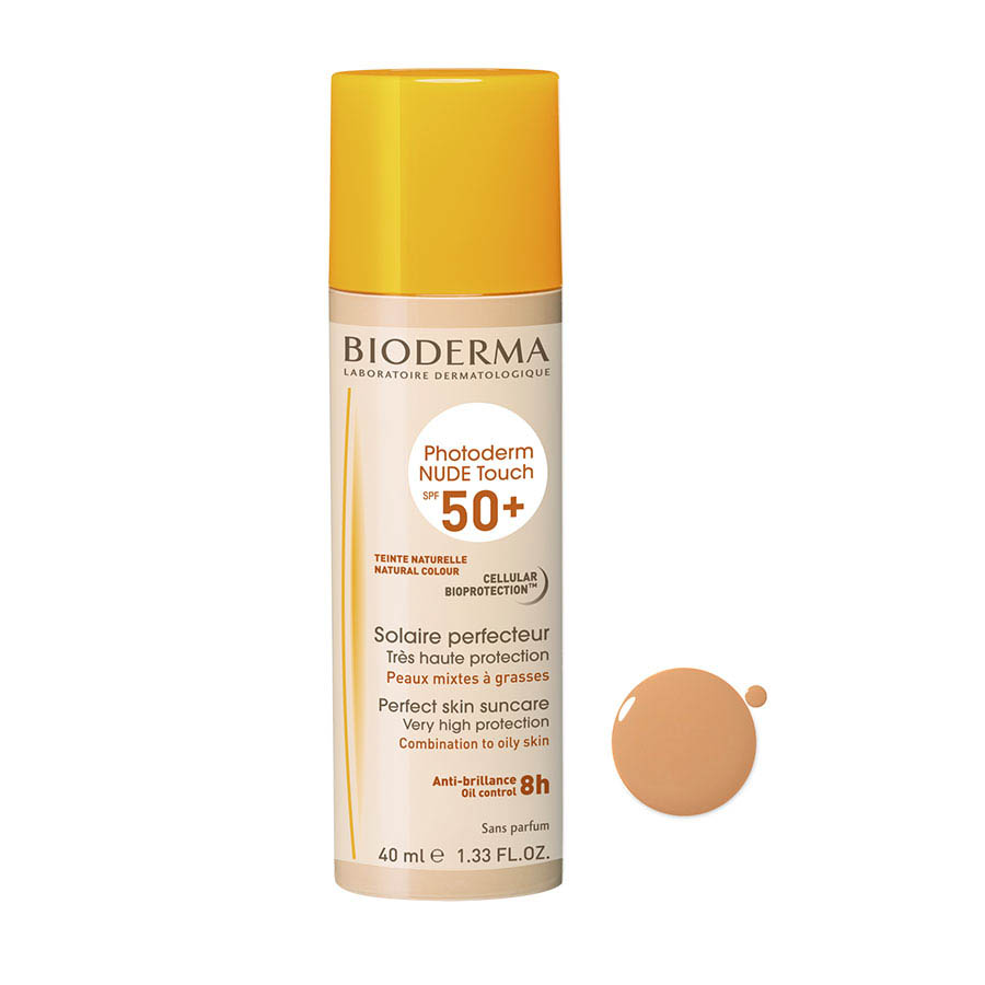 Bioderma nude touch dorado fps 50 40 ml 462701