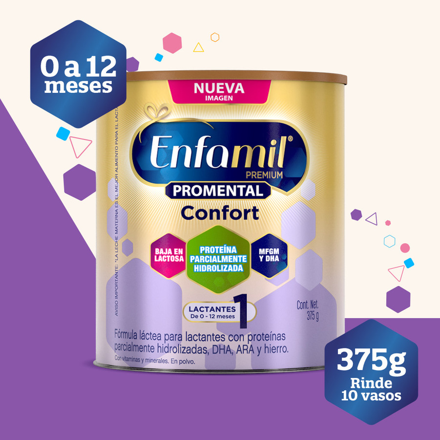 Fórmula infantil enfamil confort lata 375g 462771