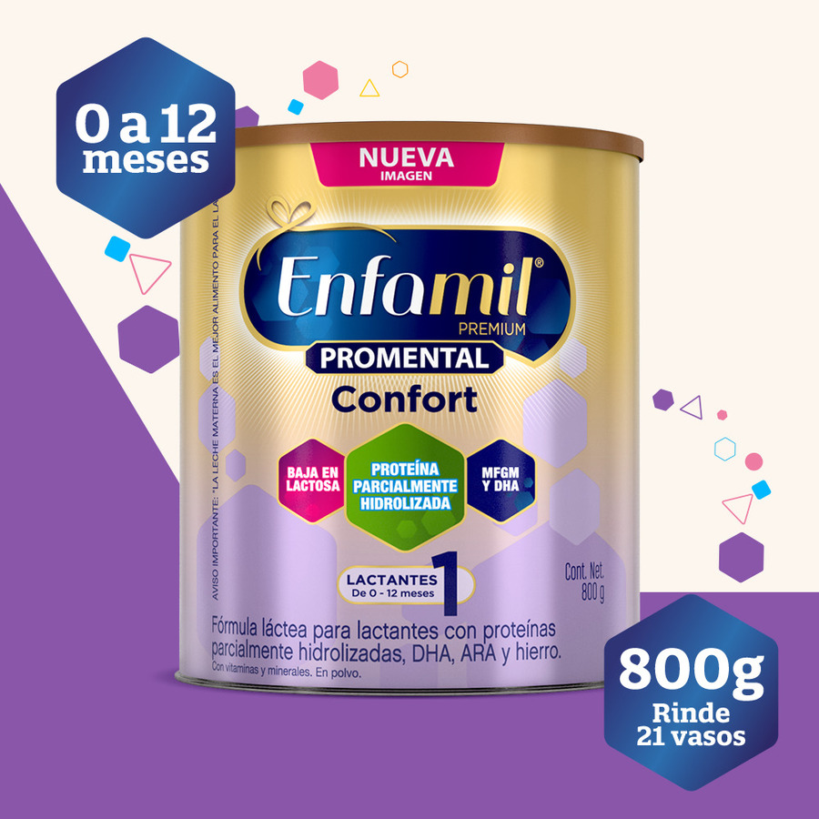 Fórmula infantil enfamil confort lata 800g 462772