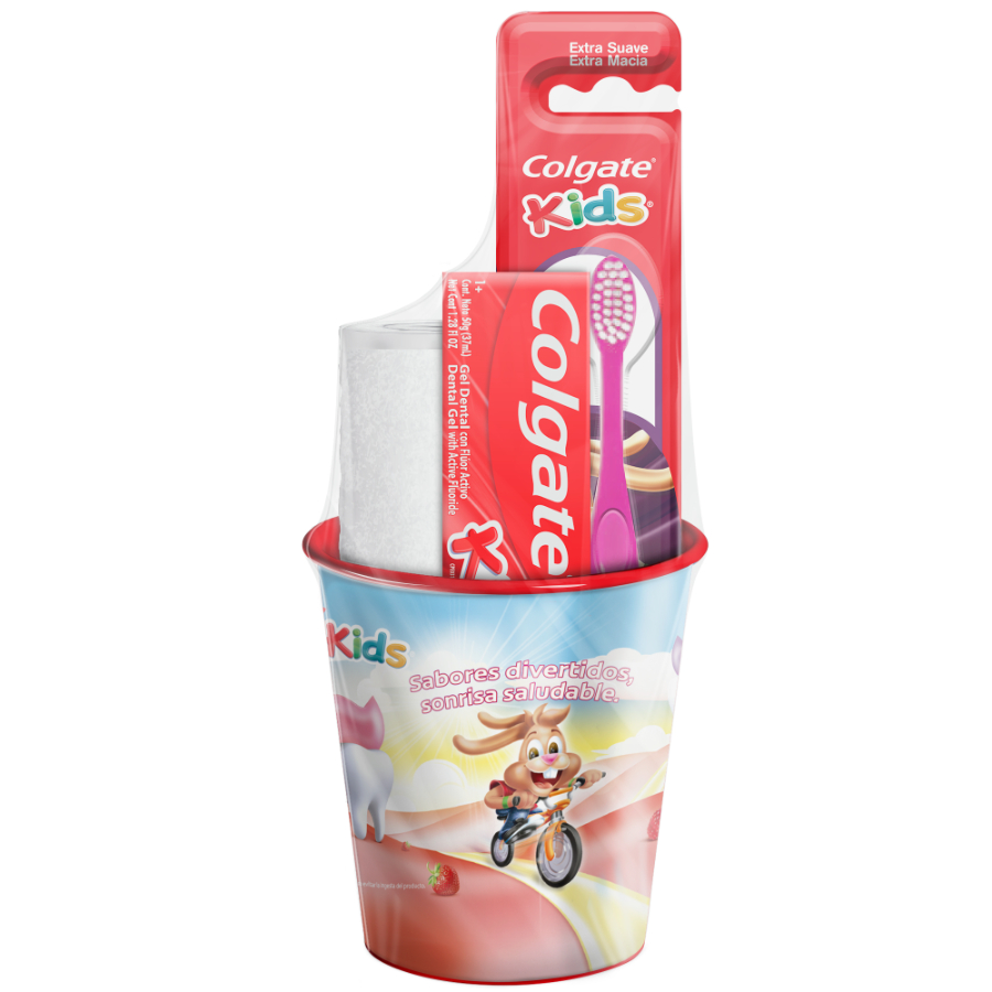 Kit kids escolar colgate 462776