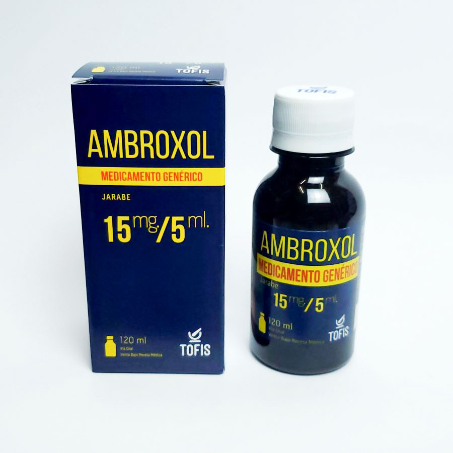 Ambroxol 15mg/5ml tofis - generico jarabe 462805