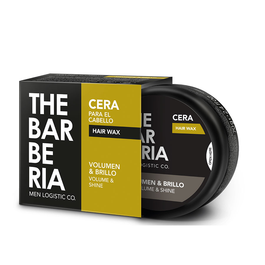 Cera para el cabello the barberia men logistic co. volumen y brillo 70 g 462816