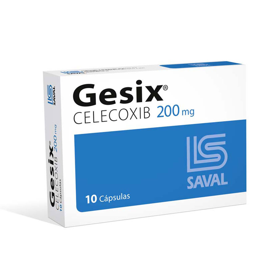 Gesix 200mg ecuaquimica - saval cápsulas 462838