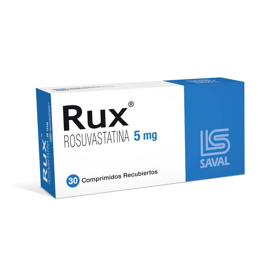 Rux 5mg ecuaquimica - saval comprimido recubierto 462841