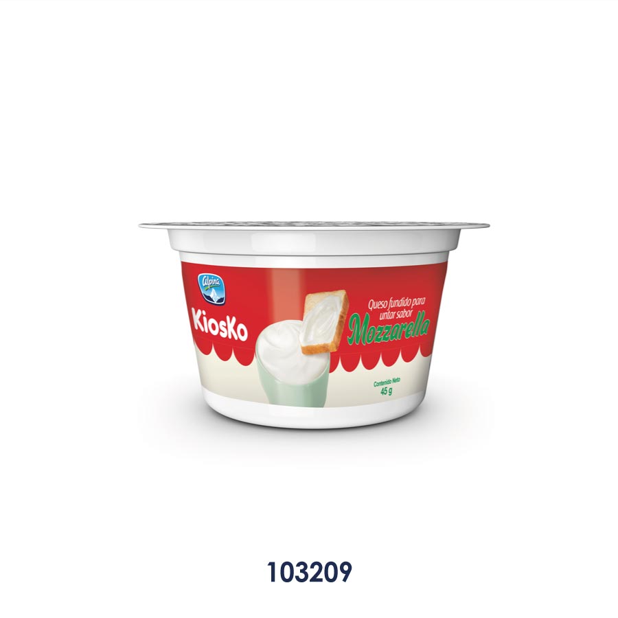 Queso kiosko mozarella  45 g 462864