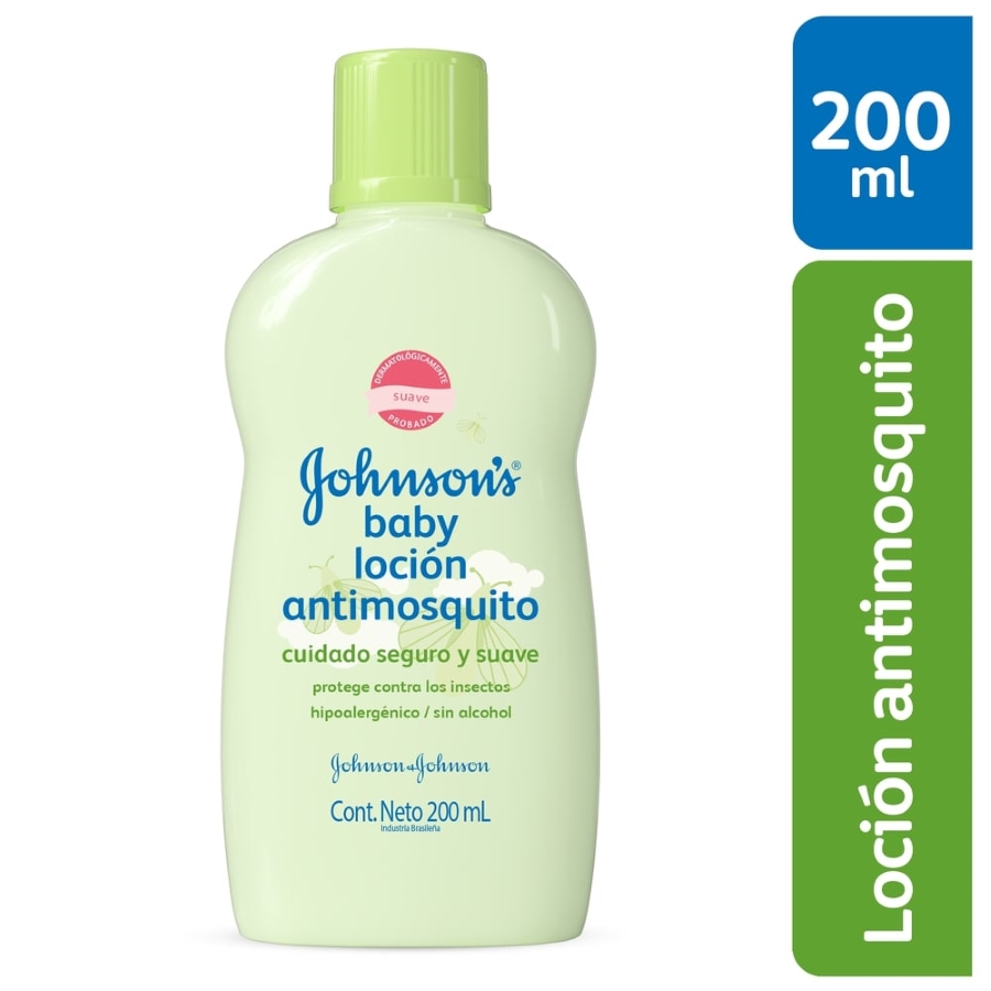 Johnson&johnson antimosquito loción 200 ml 462877