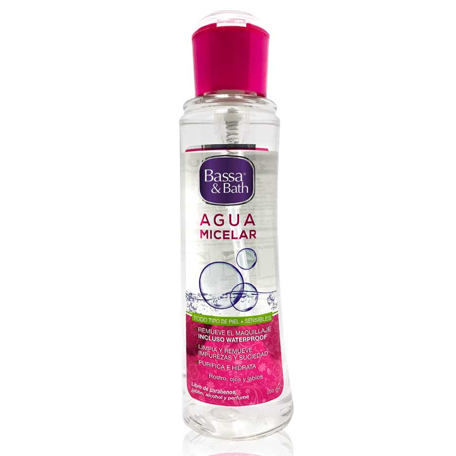 Desmaquillante bassa & bath agua micelar 200 ml 462914