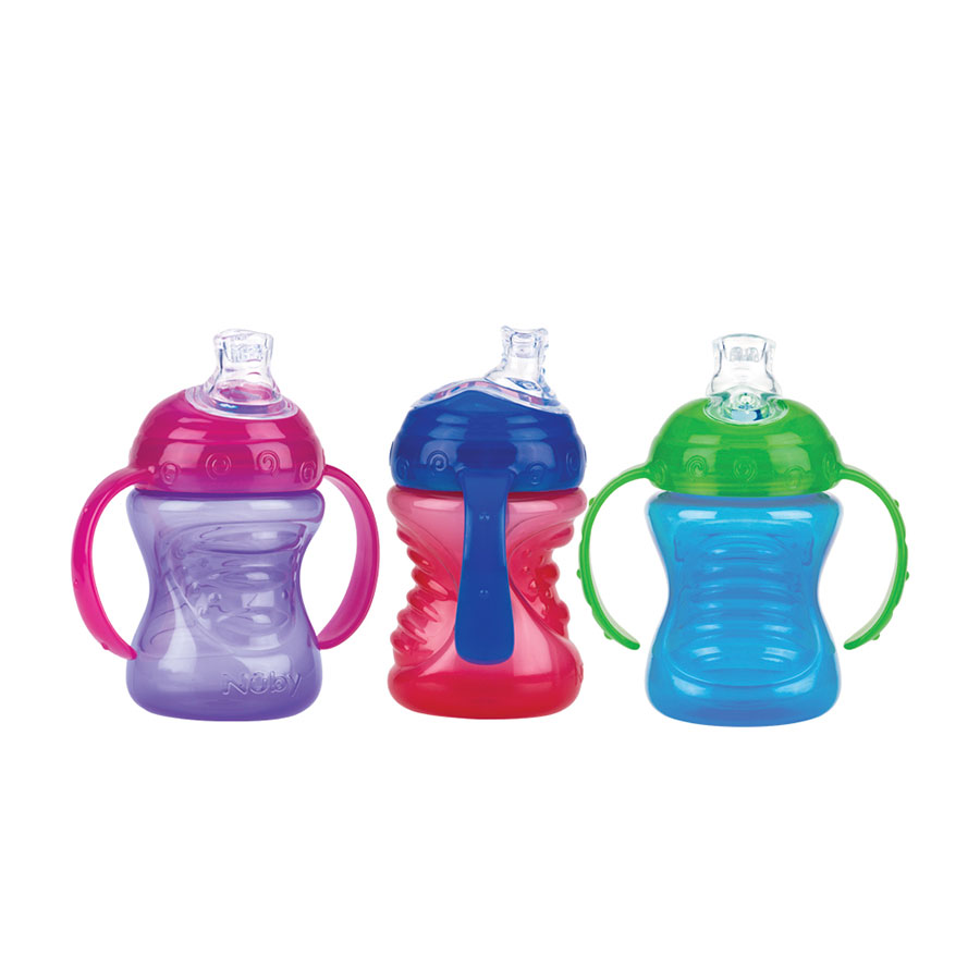 Taza infantil nuby boquilla silicón 8 oz 462952