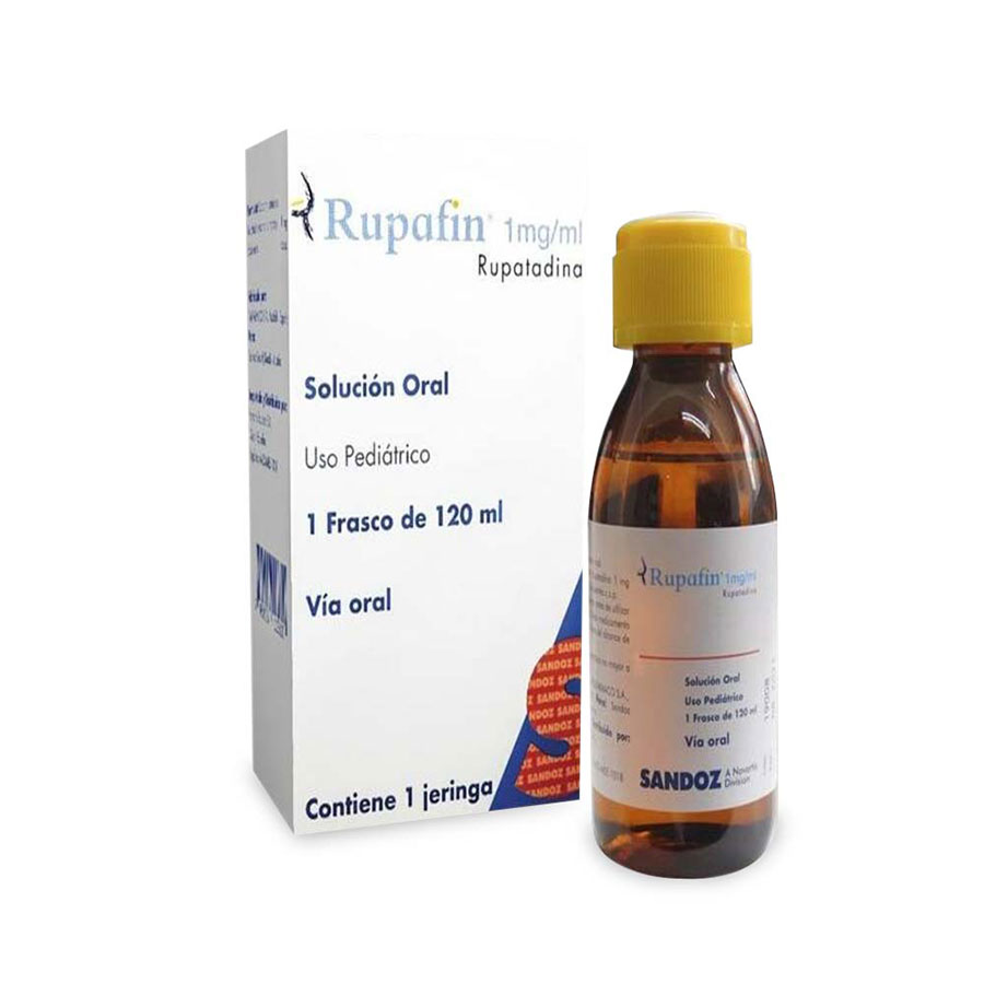 Rupafin 1mg alianza sandoz jarabe banano 462956