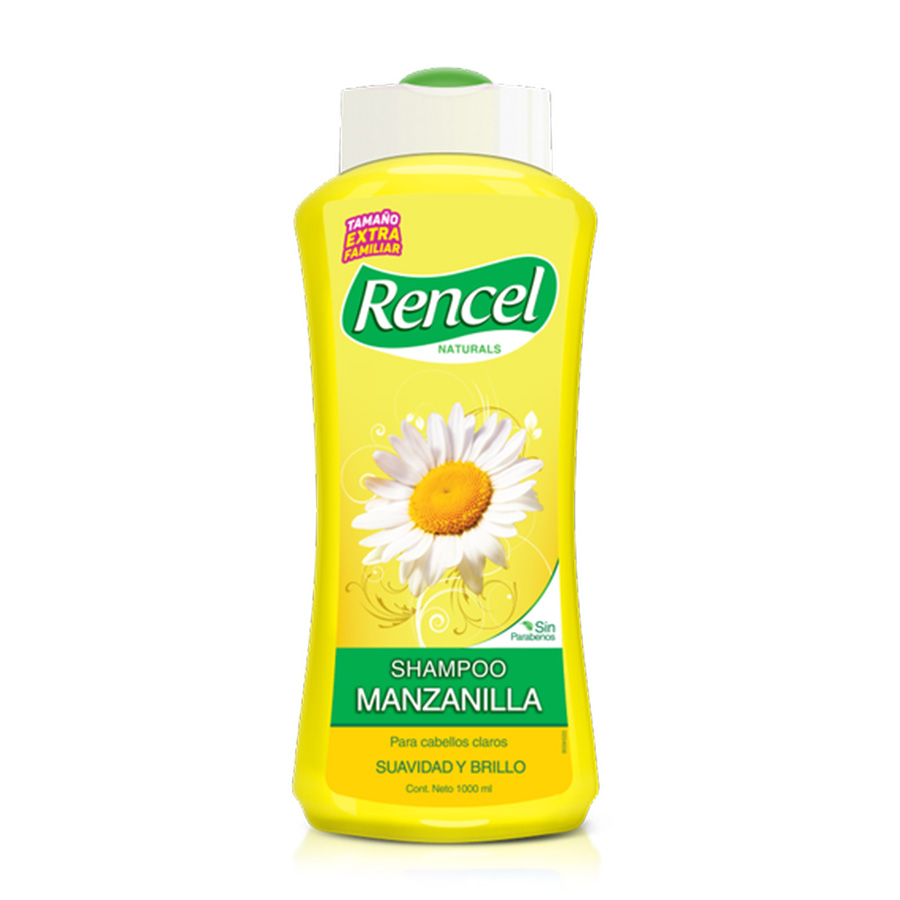 Shampoo rencel manzanilla cabello claro 1000ml 462989