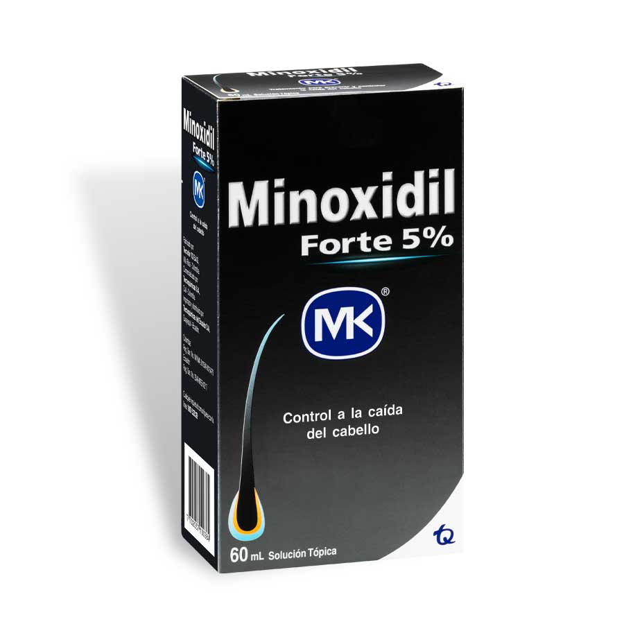 Minoxidil forte 5 g solución tópica 60 ml 463062