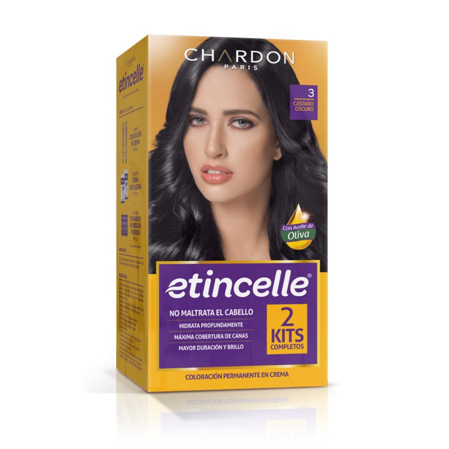 Tinte etincelle #3 castaño oscuro 100 g 463147