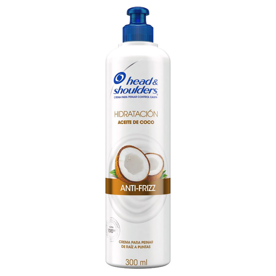 Crema para peinar head&shoulders hidratación 300ml 463189