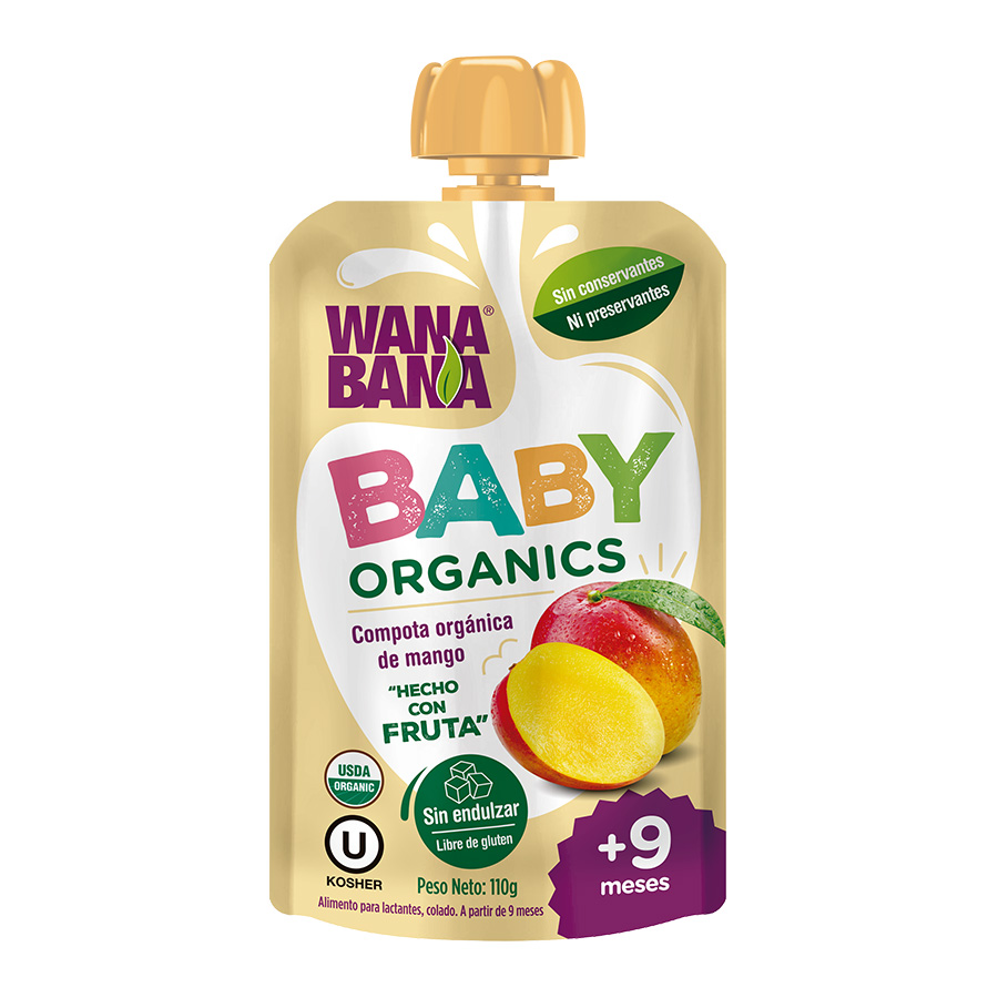 Compota infantil wanabana mango 463213