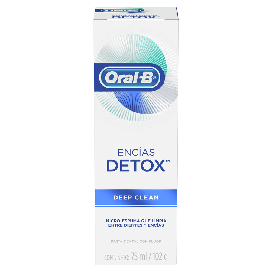 Crema dental oral-b encías detox 75ml 463235