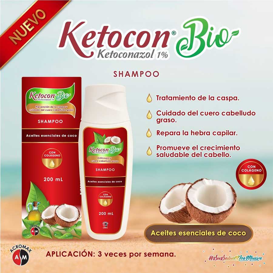 Shampoo ketocon bio 200 ml 463246