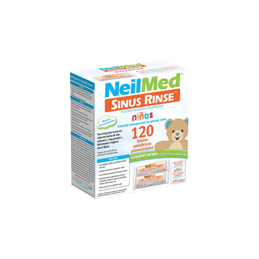 Neilmed sinus rinse sinus rinse niños en polvo en polvo x 120 463256