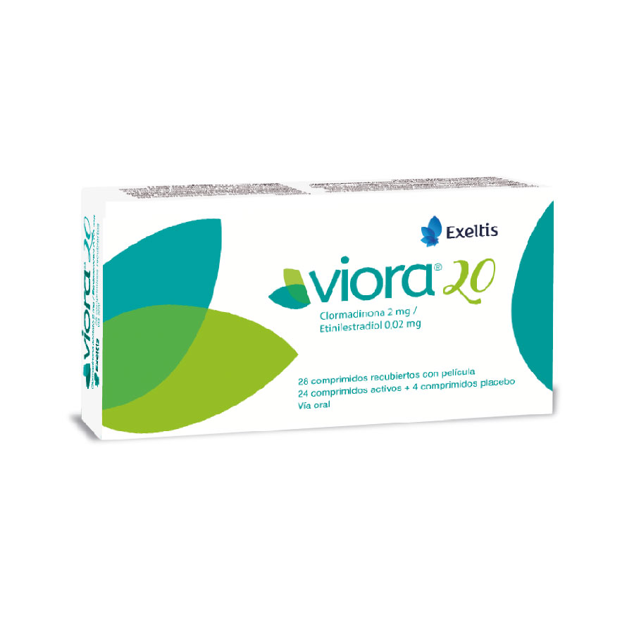 Viora 2/0.02mg exeltisfarma comprimido recubierto 463317