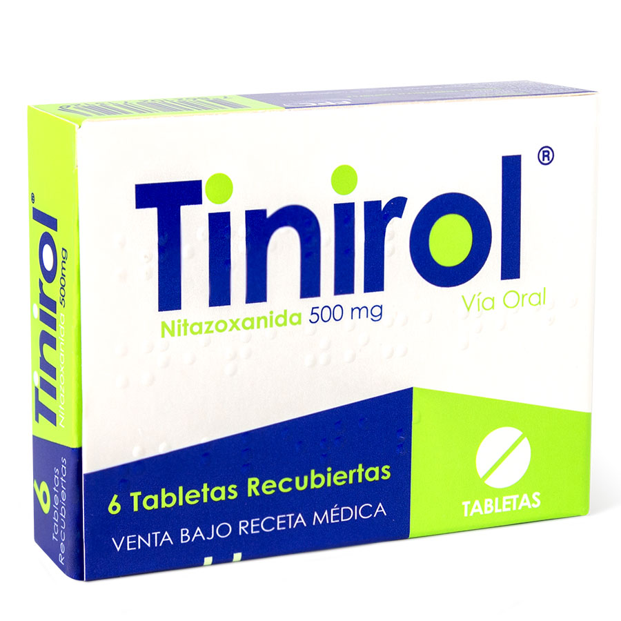 Tinirol 500mg bioindustria tableta recubierta 463382