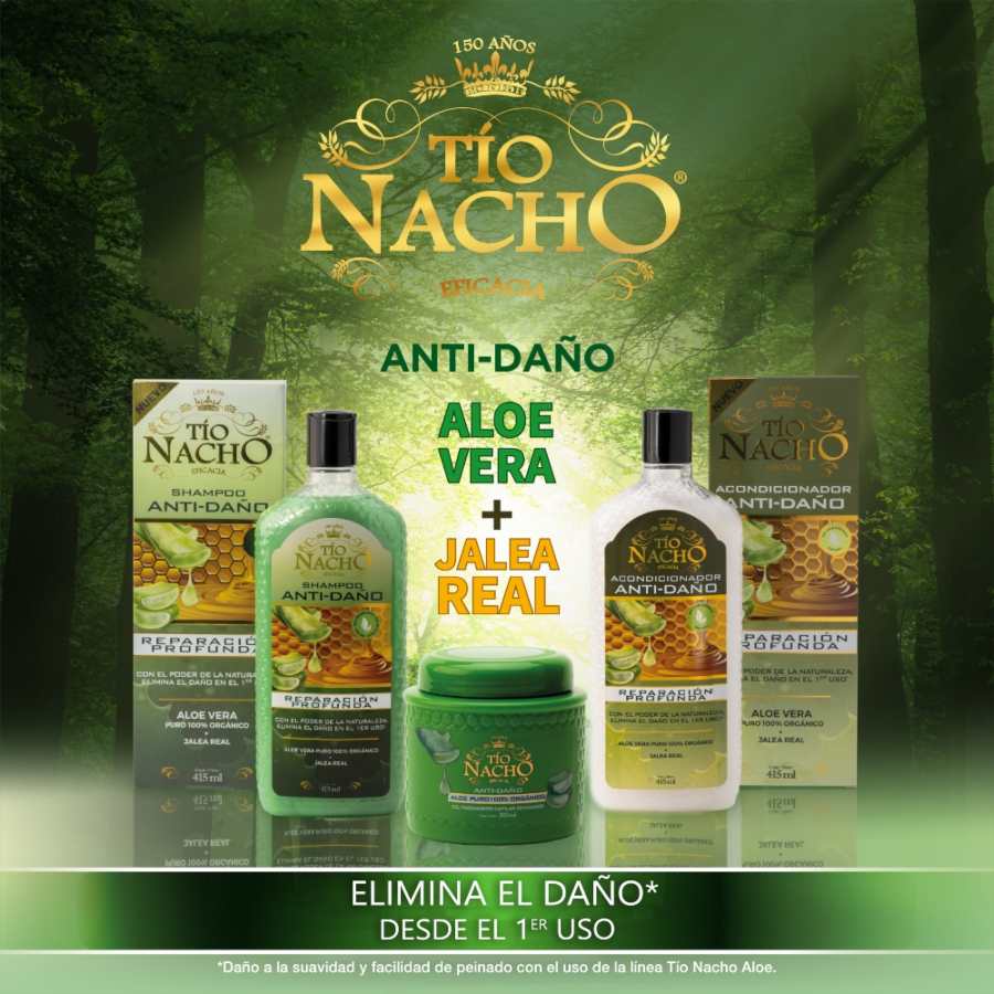 Shampoo tio nacho anti-daño 415ml 463438