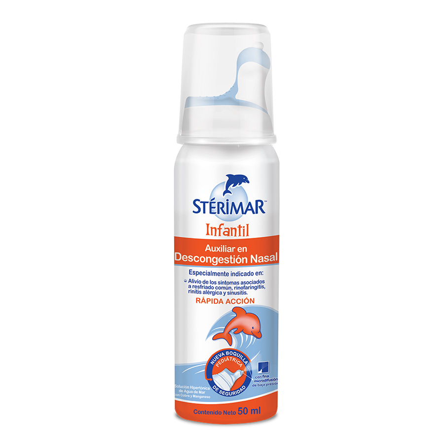 Solución nasal sterimar infantil spray 50ml 463450