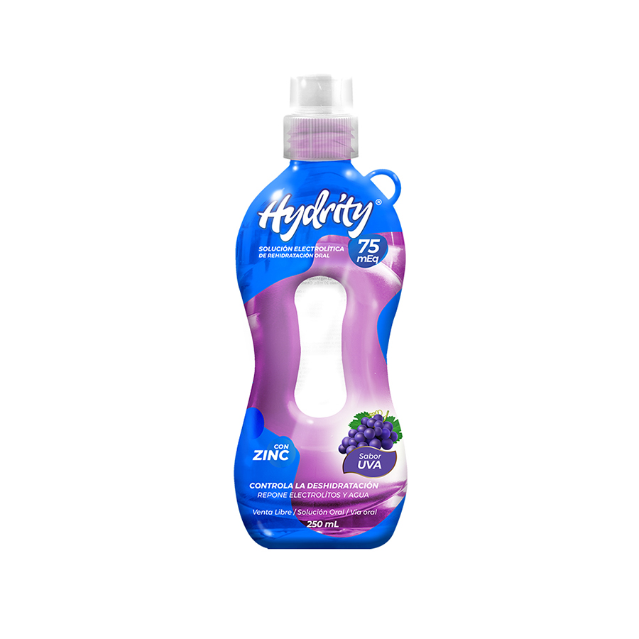 Solución hydrity uva 75 meq/l 250 ml 463524