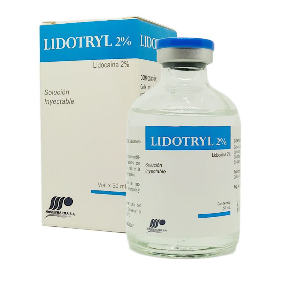 Lidotryl 20mg gematriaecuador solución inyectable 463658