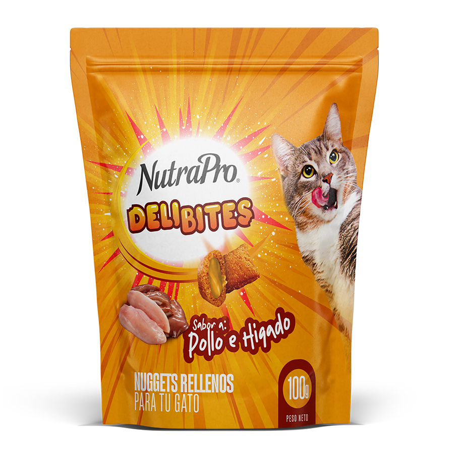 Alimento para gato nutrapro pollo - hígado 100gr 463671