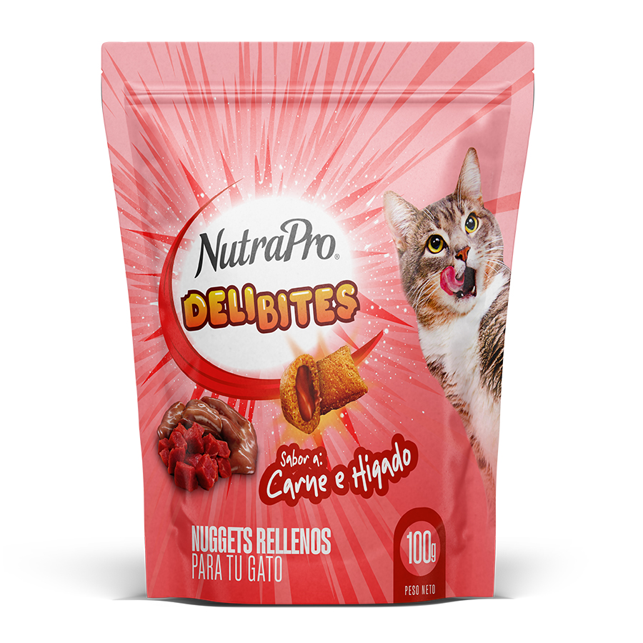 Alimento para gatos nutrapro hígado 100gr 463672