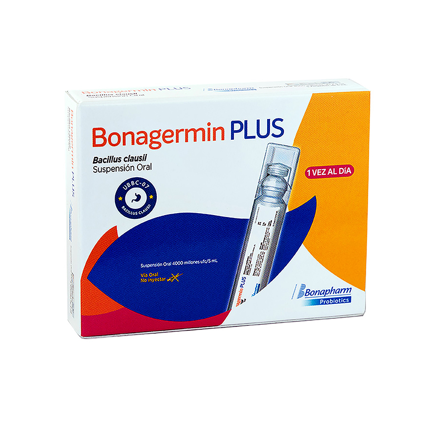 Bonagermin plus 5 ml ampolla bebible x 5 463822